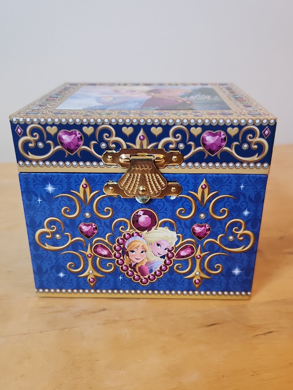 Disney Parks Frozen Elsa Anna Music Jewelry Box - Picture 5 of 11